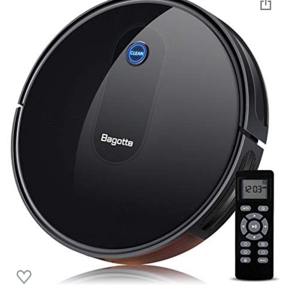Robot vacuum cleaner with remote